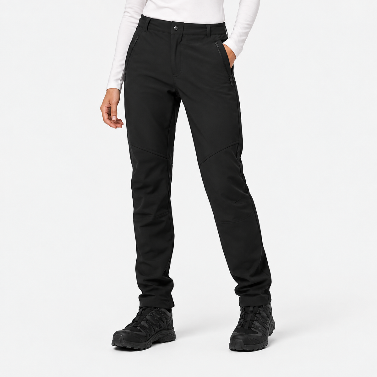 Nordspur | Frostline Slim Fit Fleece-Lined Outdoor Trousers