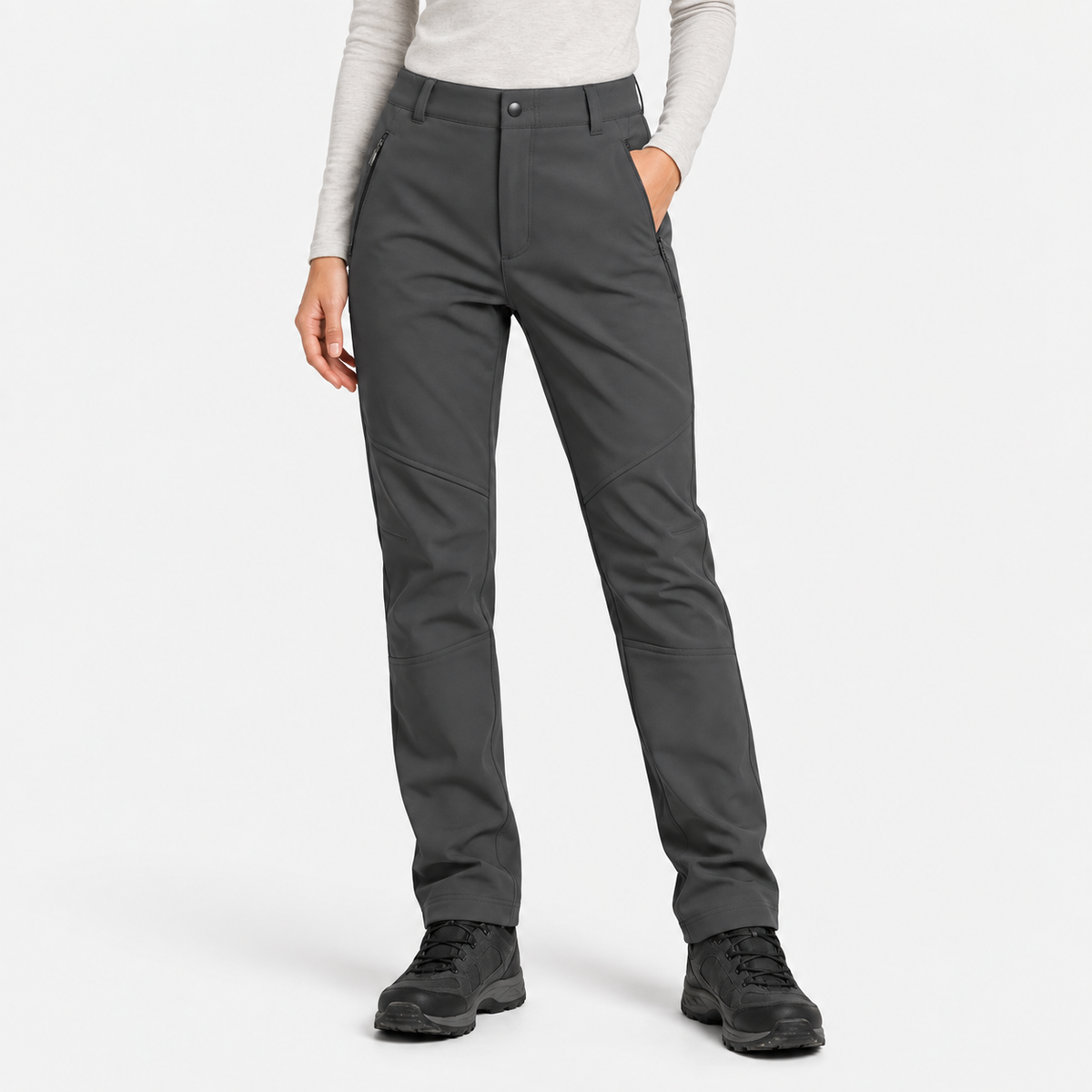 Nordspur | Frostline Slim Fit Fleece-Lined Outdoor Trousers