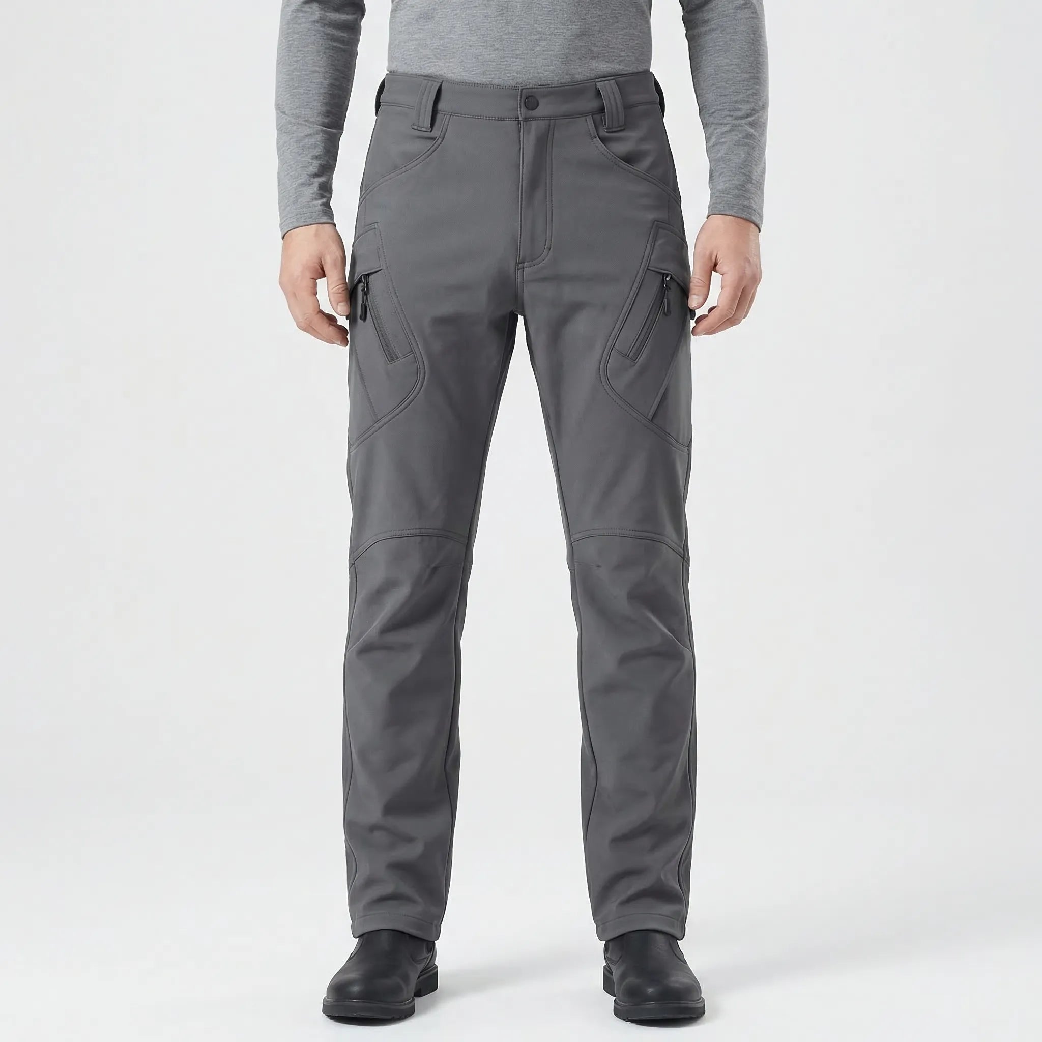 Nordspur | Frostveil Fleece-Lined Tactical Cargo Trousers
