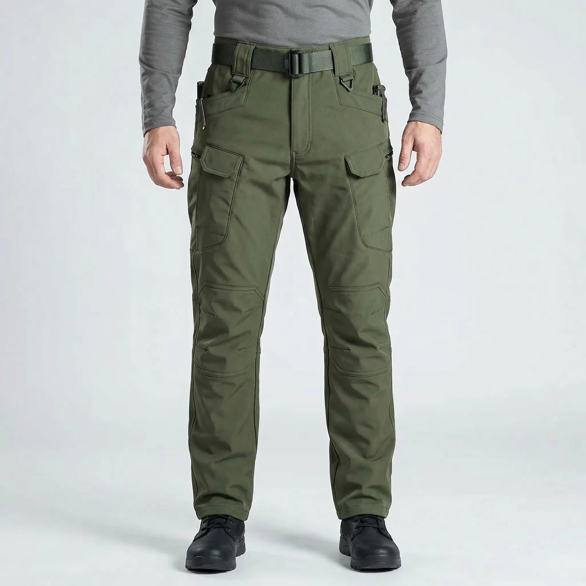 Nordspur | Frostveil Fleece-Lined Tactical Cargo Trousers