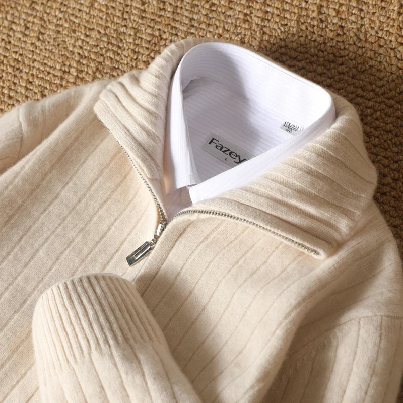 Nordspur | Full Zip Merino Wool Cardigan