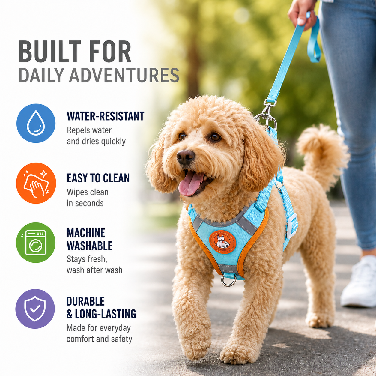 Nordspur | Furloop Adjustable Vest-Style Dog Harness