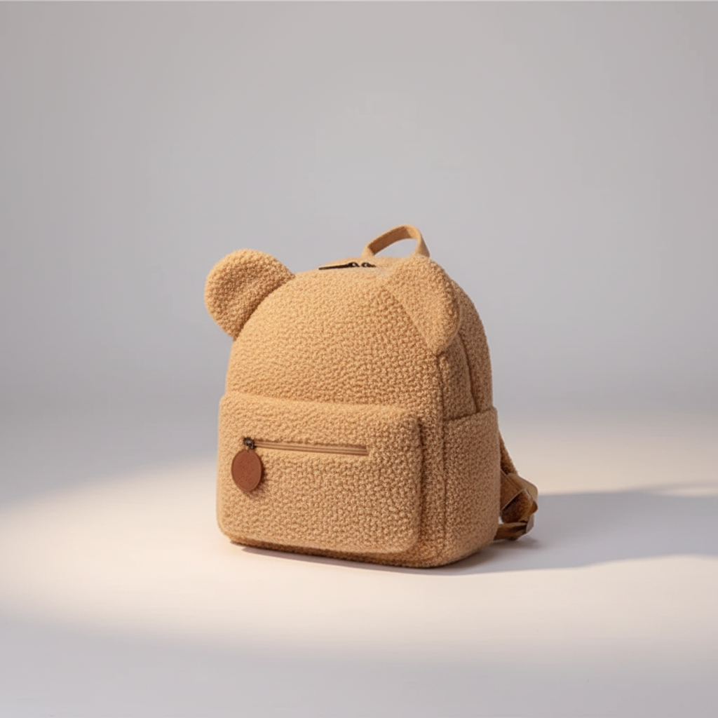 Nordspur | Fuzzaro Small Plush Flannel Backpack