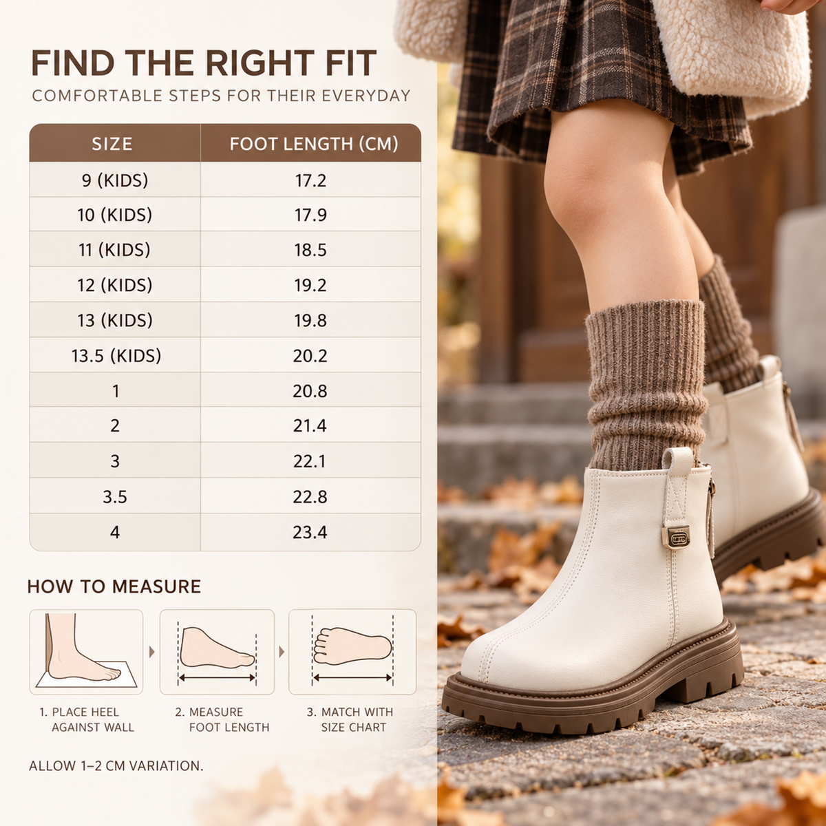 Nordspur | Girls Short Ankle Boots