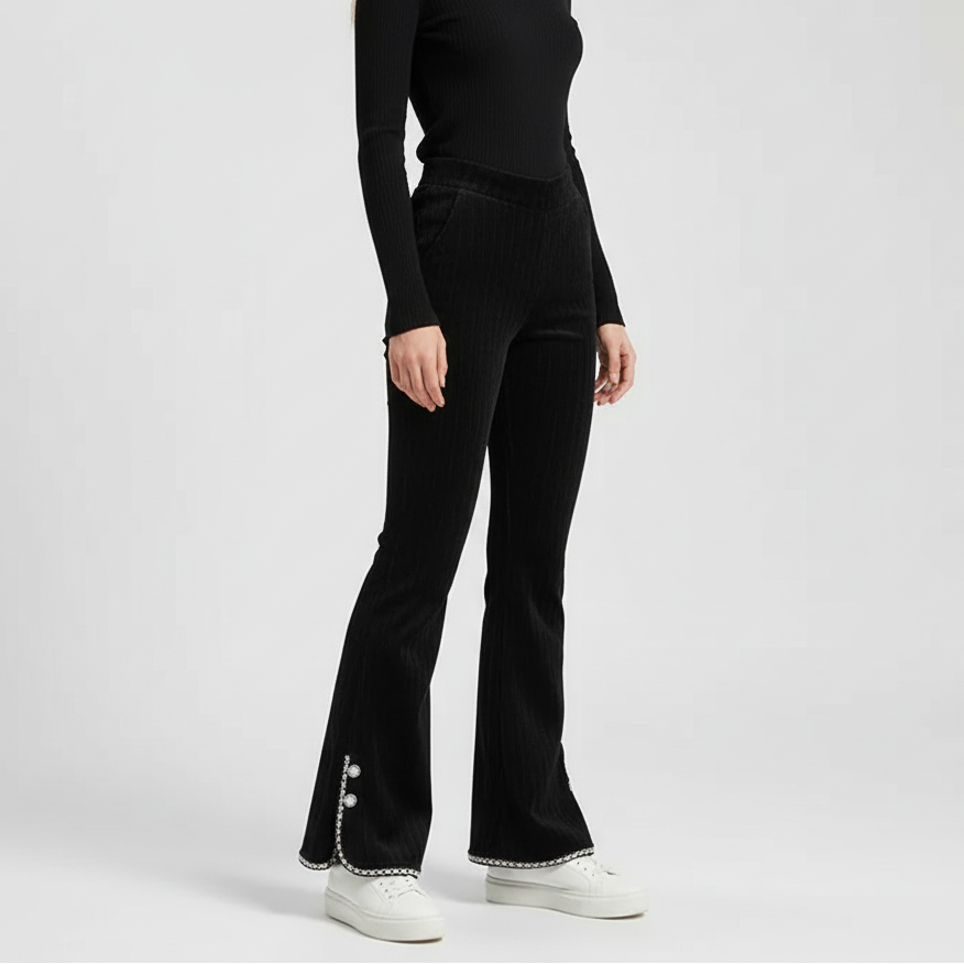 Nordspur | Girls Flared Chenille Pants