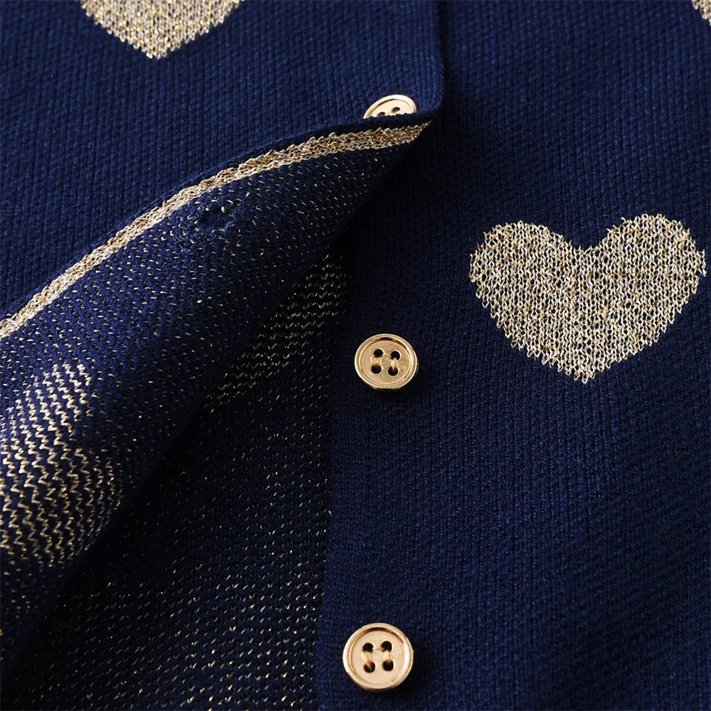 Nordspur | Girls Knitted Button Cardigan