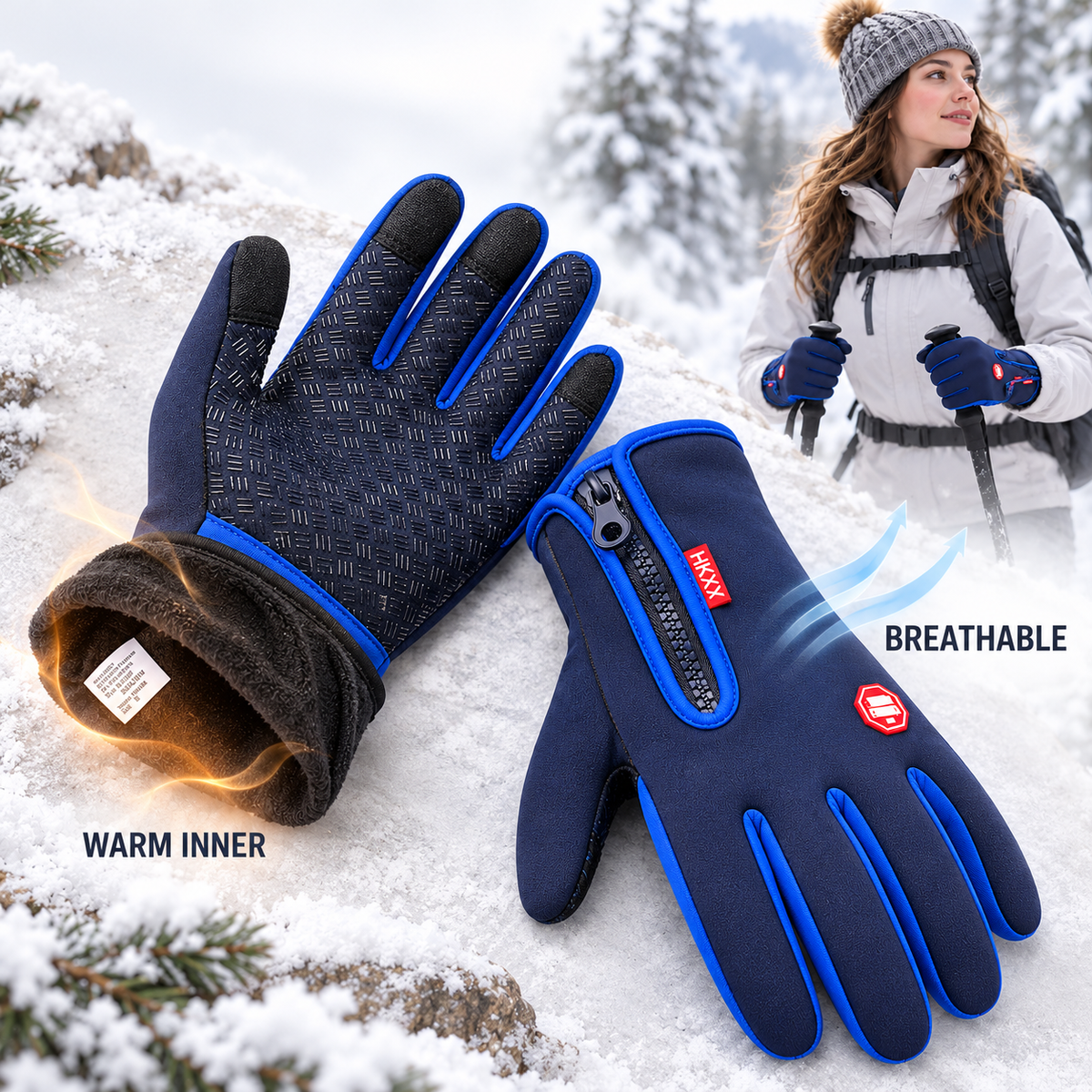 Nordspur | Glaciera Insulated Winter Cycling Gloves