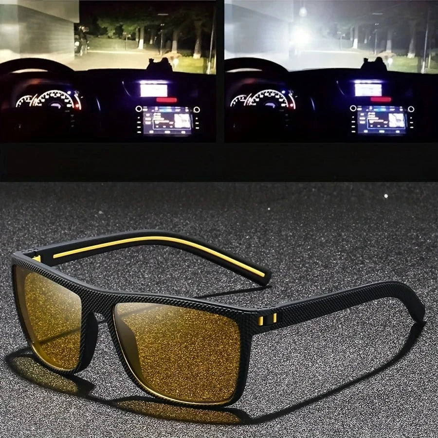 Nordspur | Gleamward Square Frame Anti-Glare Driving Glasses