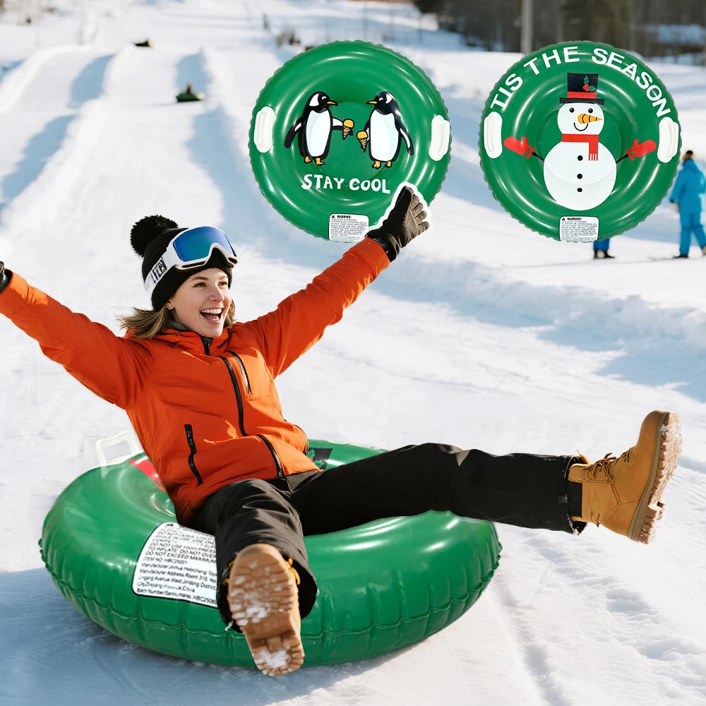 Nordspur | GlideOrb Inflatable Round Snow Sled