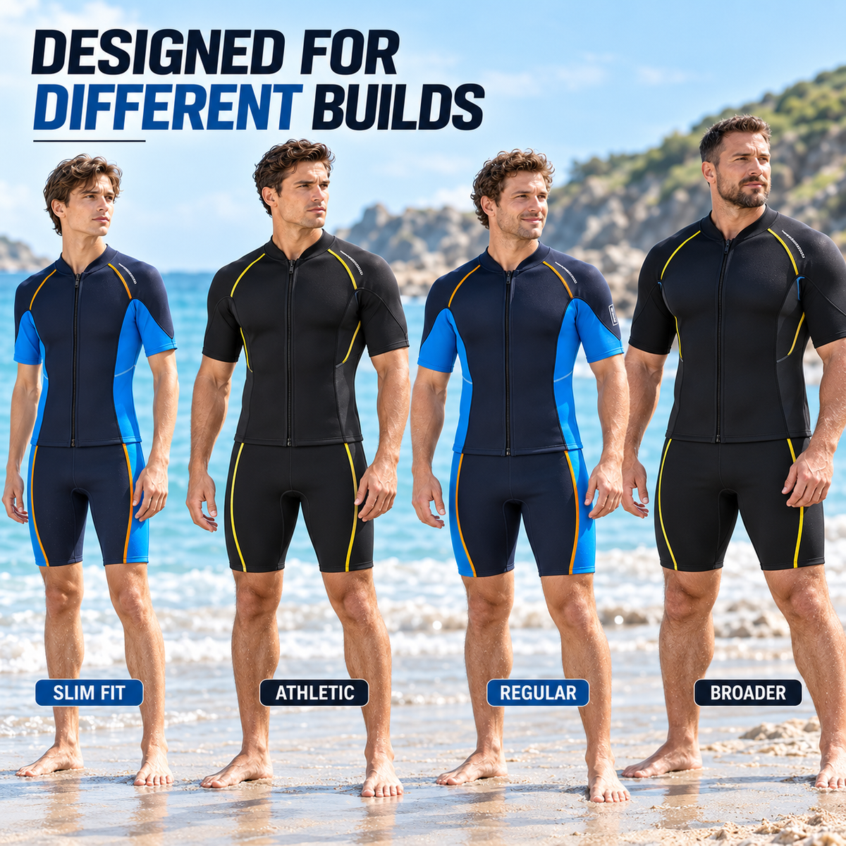 Nordspur | Glidefin Two-Piece Short Wetsuit