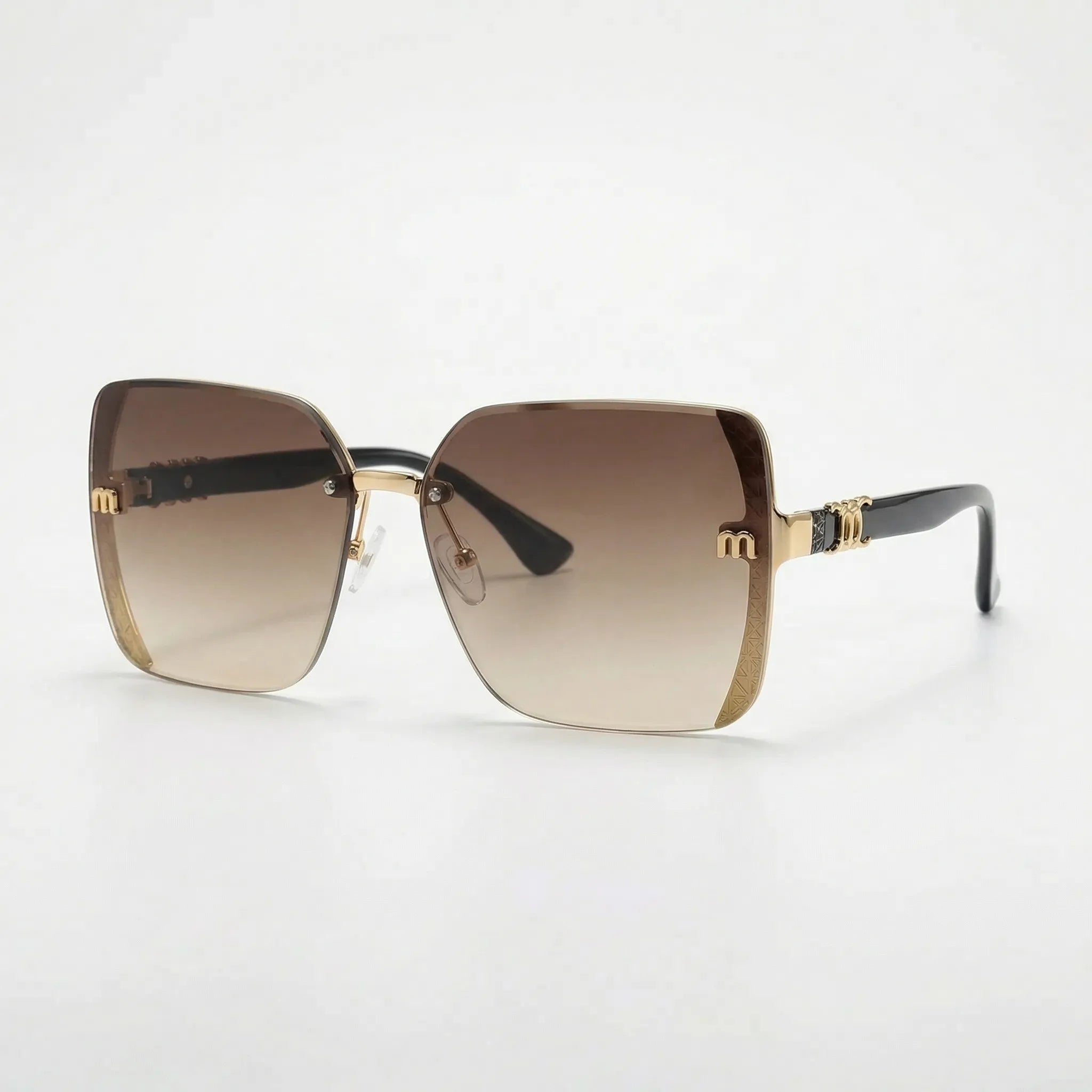 Nordspur | Glintara Rimless Gradient Lens Sunglasses