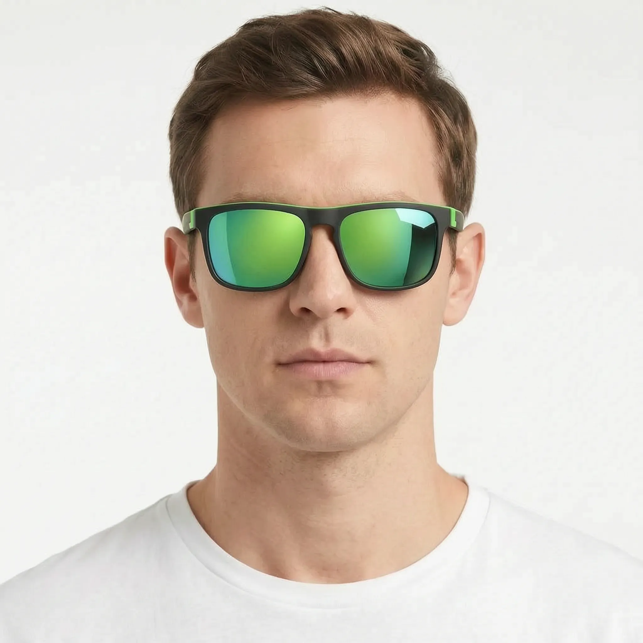 Nordspur | Glintor Classic Square Mirrored Designer Sunglasses