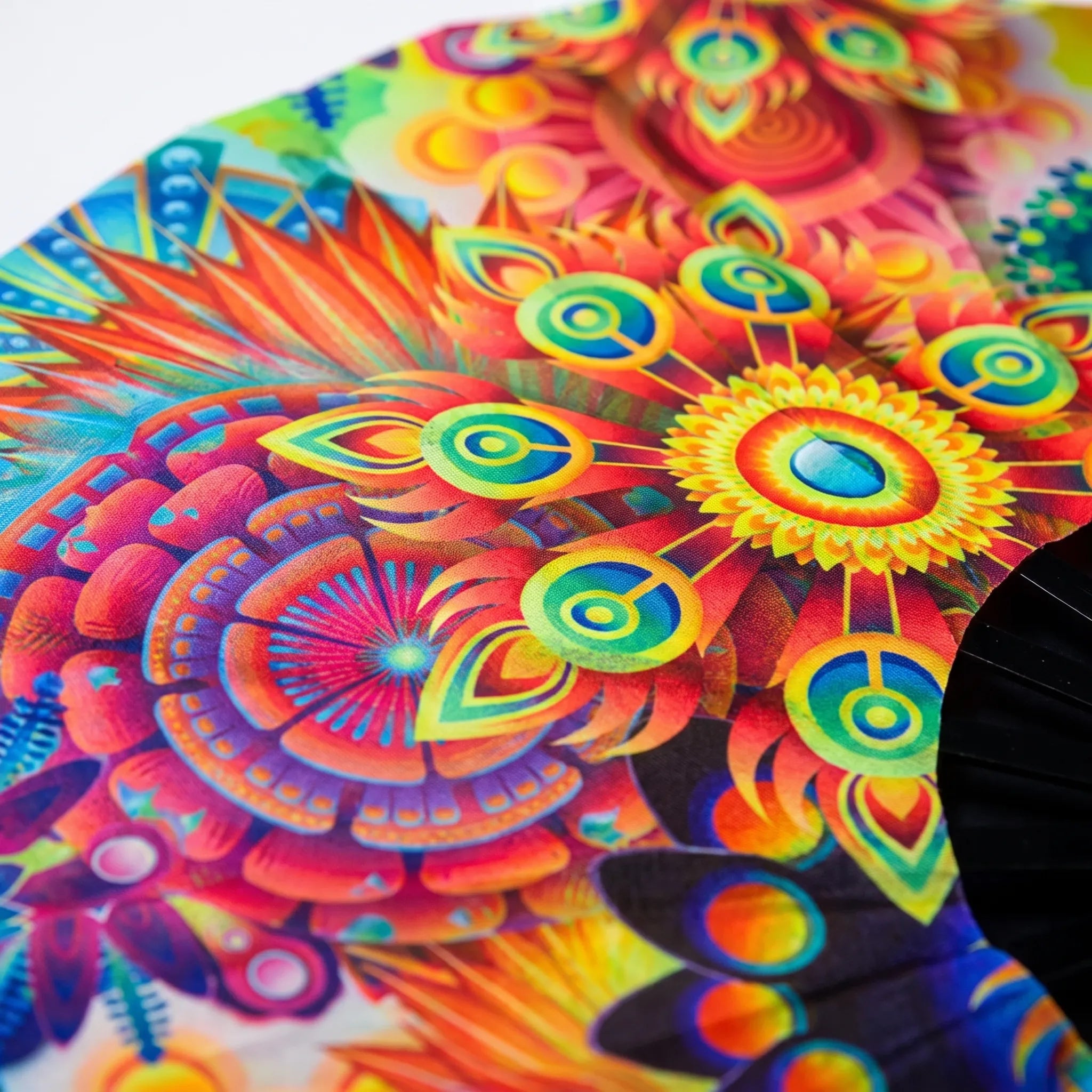 Nordspur | Glofold Fluorescent Mushroom Hand Folding Fan