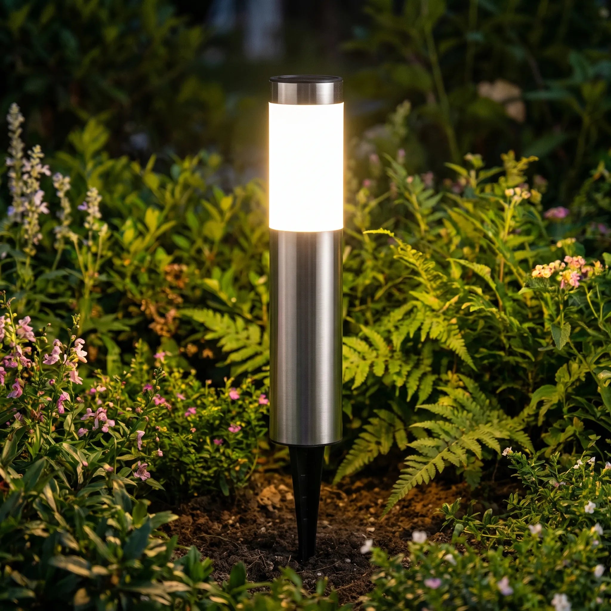 Nordspur | GlowBollard Cylindrical Solar Pathway Lights
