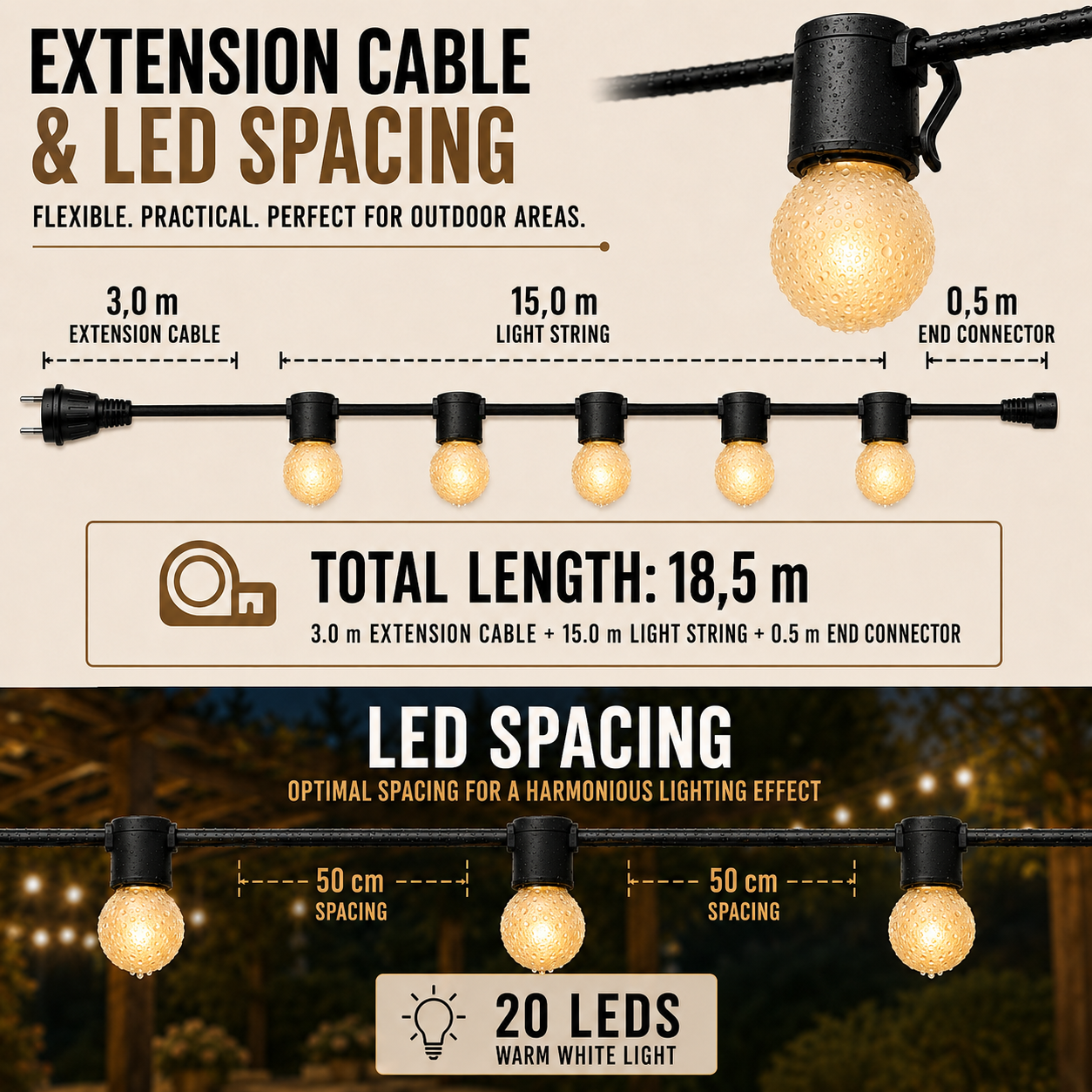 Nordspur | GlowVista String Lights