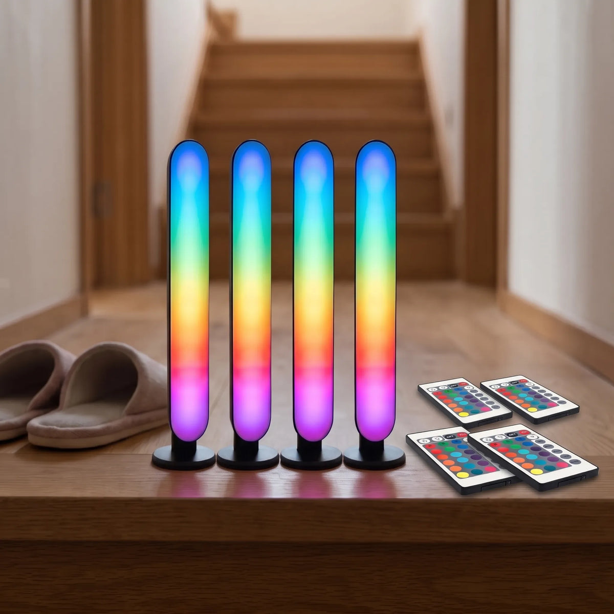 Nordspur | Glowbay Slim Rectangular RGB Night Light Bar For Stairs And Desks