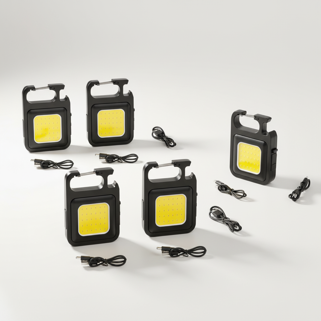 Nordspur | Glowkeyr Mini Rechargeable COB Keychain Light