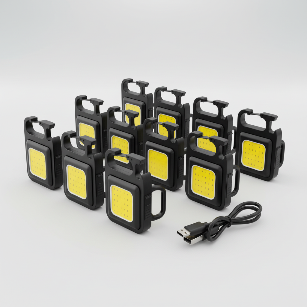 Nordspur | Glowkeyr Mini Rechargeable COB Keychain Light