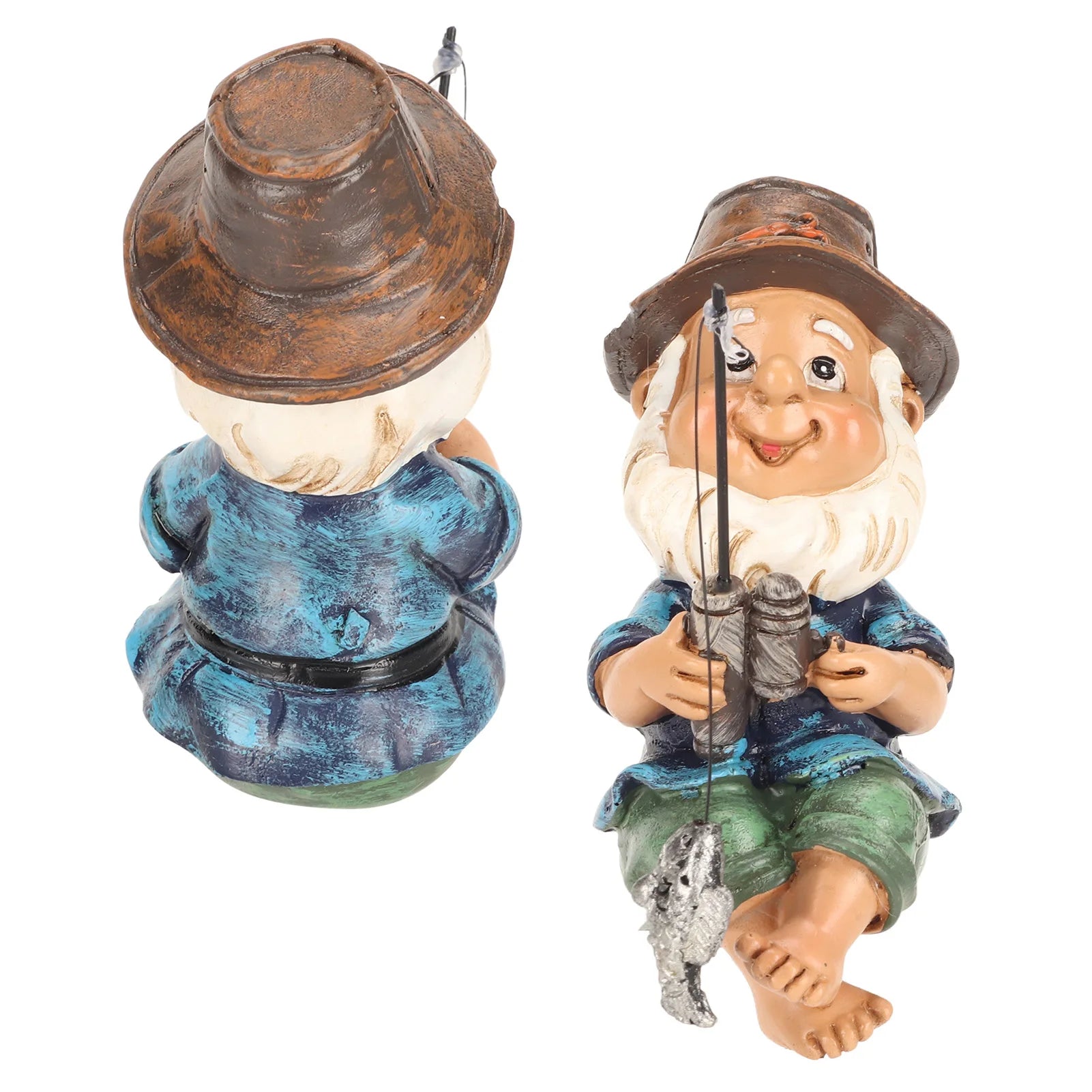 Nordspur | Gnombler Seated Fishing Gnome Garden Statue
