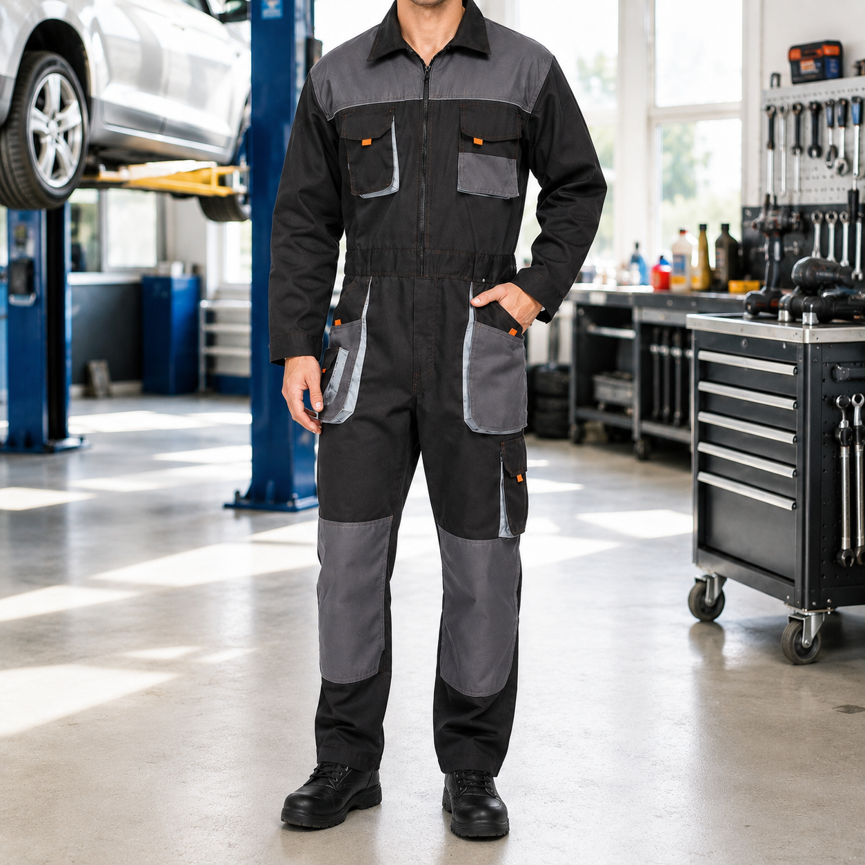 Nordspur | Gruvtek Multi-Pocket Bib Overall Workwear Suit