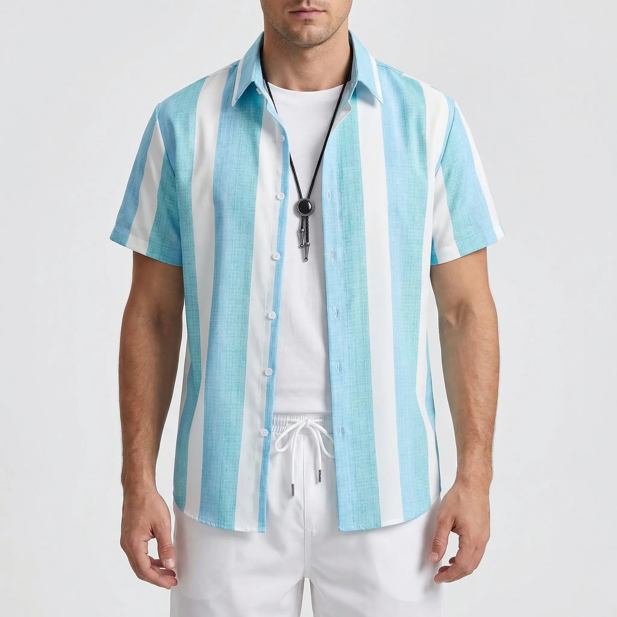 Nordspur | Havano Printed Short Sleeve Shirt And Shorts Set