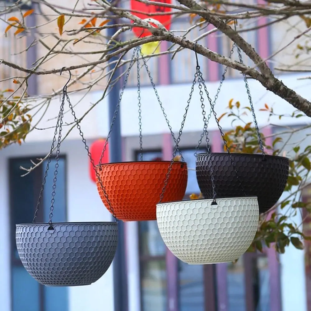 Nordspur | Hexavine Self-Watering Outdoor Hanging Basket