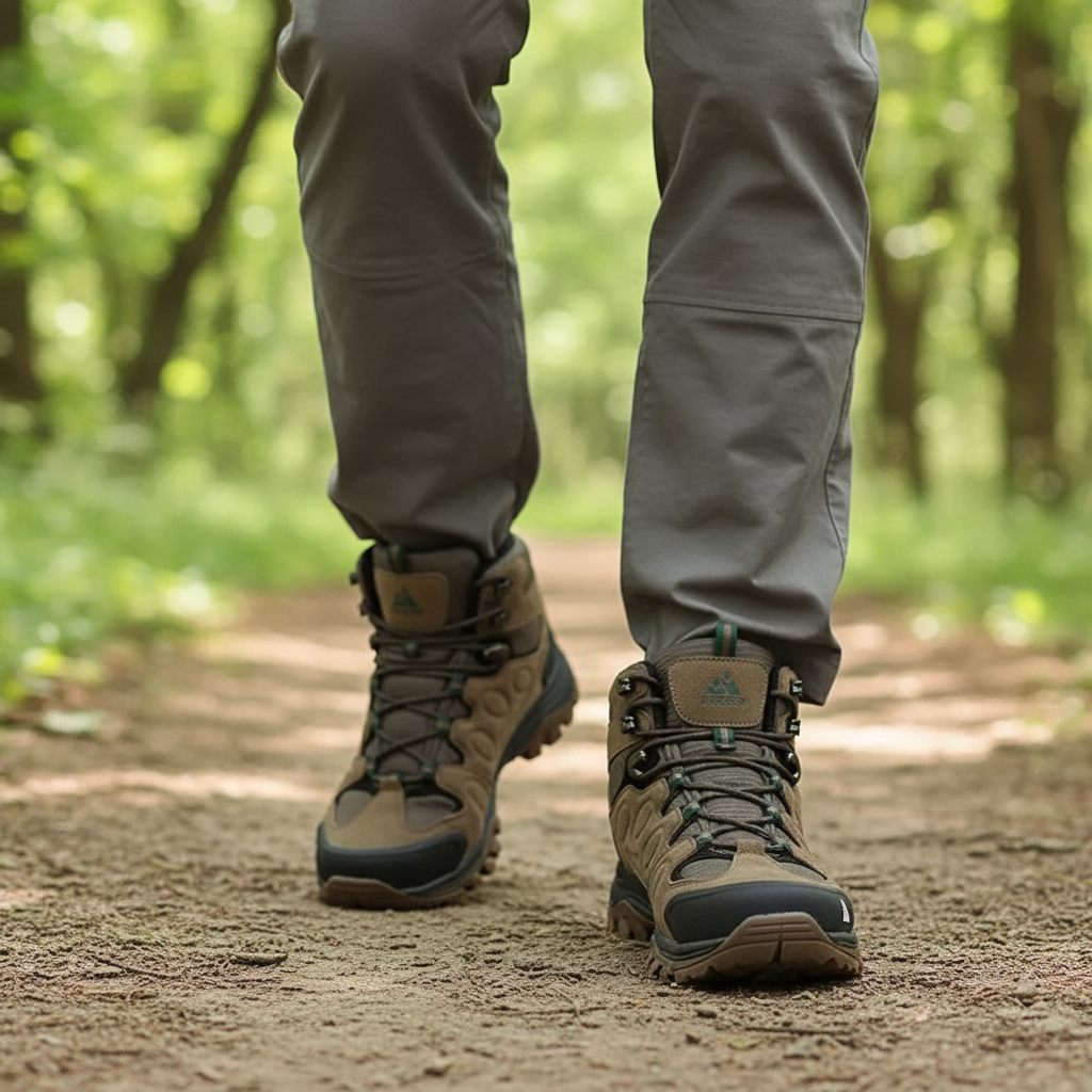 Nordspur | High Top Suede Hiking Boot