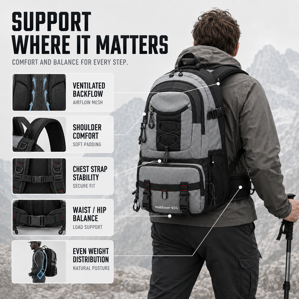 Nordspur | Highmoor Trail Pack