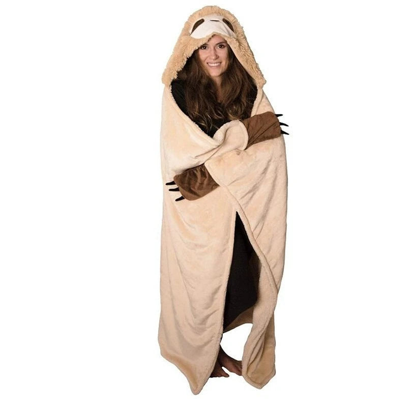 Nordspur | Hooded Wearable Fleece Cape