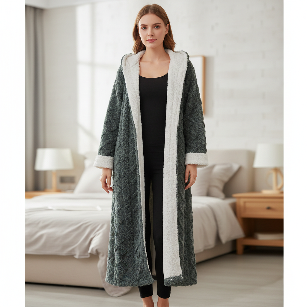 Nordspur | Hoodluxe Long Hooded Bathrobe