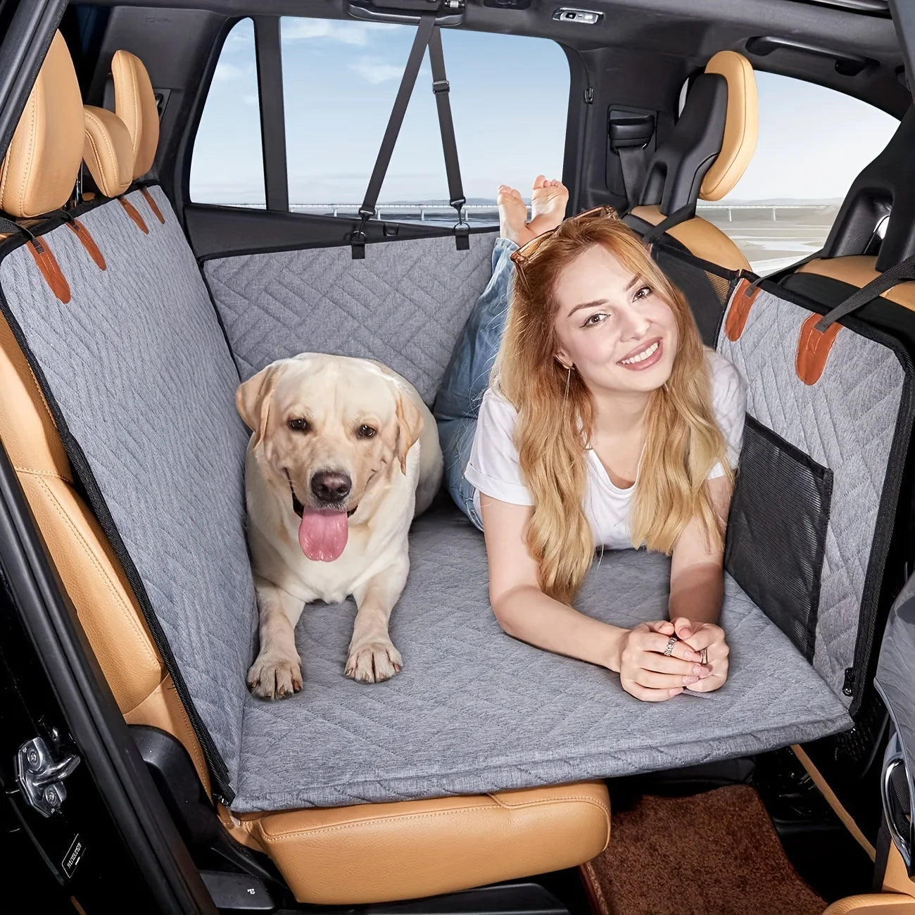 Nordspur | Houndride Waterproof Hammock-Style Pet Seat Cover