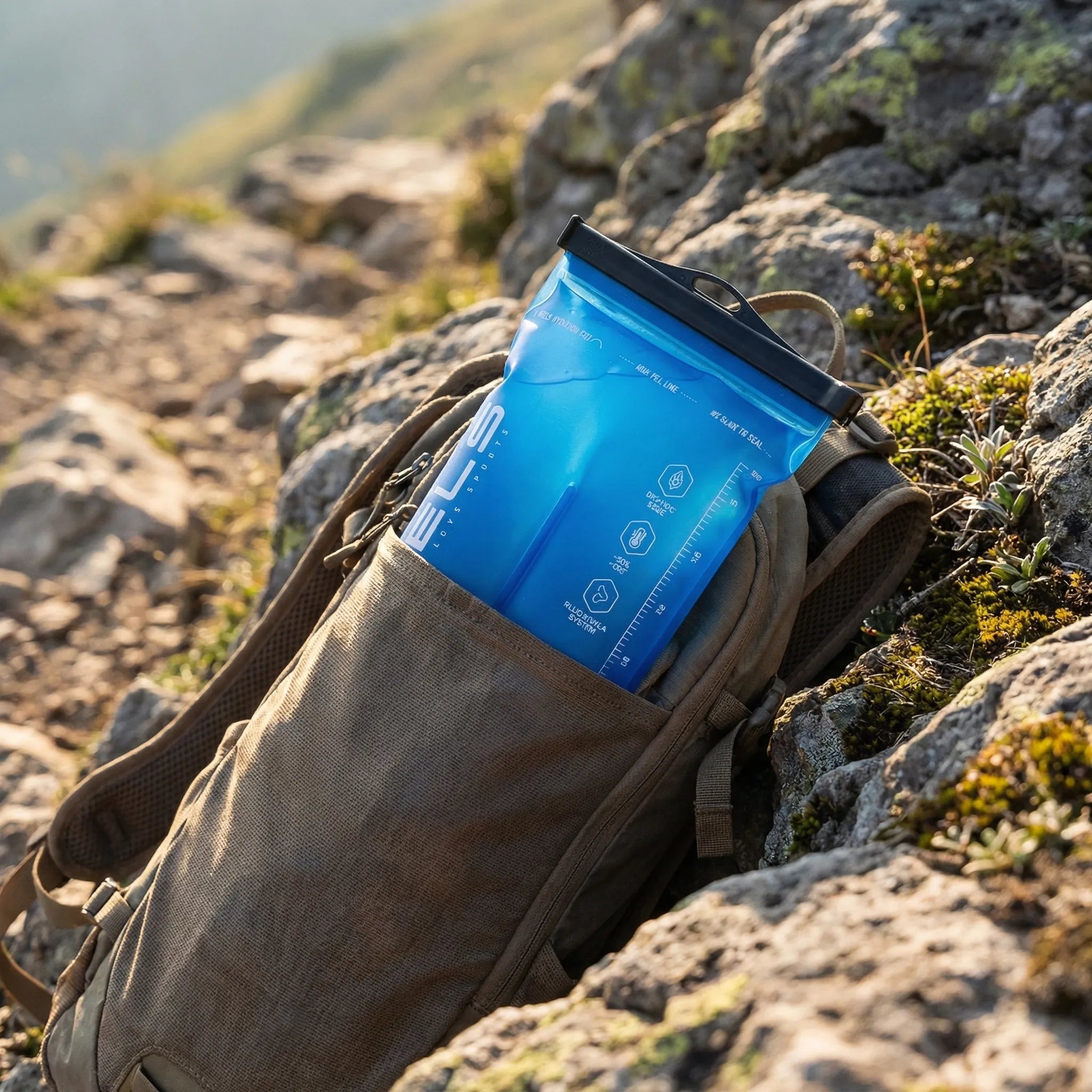 Nordspur | Hydrafold Foldable Hydration Bladder With Bite Valve