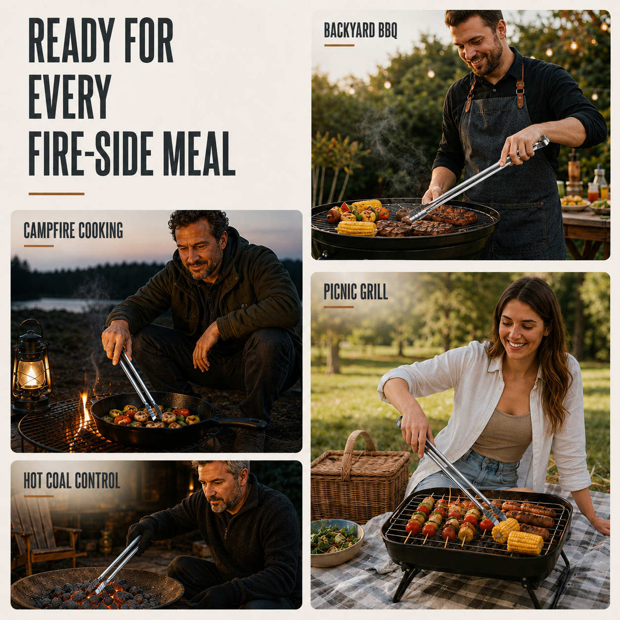 Nordspur | Ignisys Extra-Long Grilling Tongs