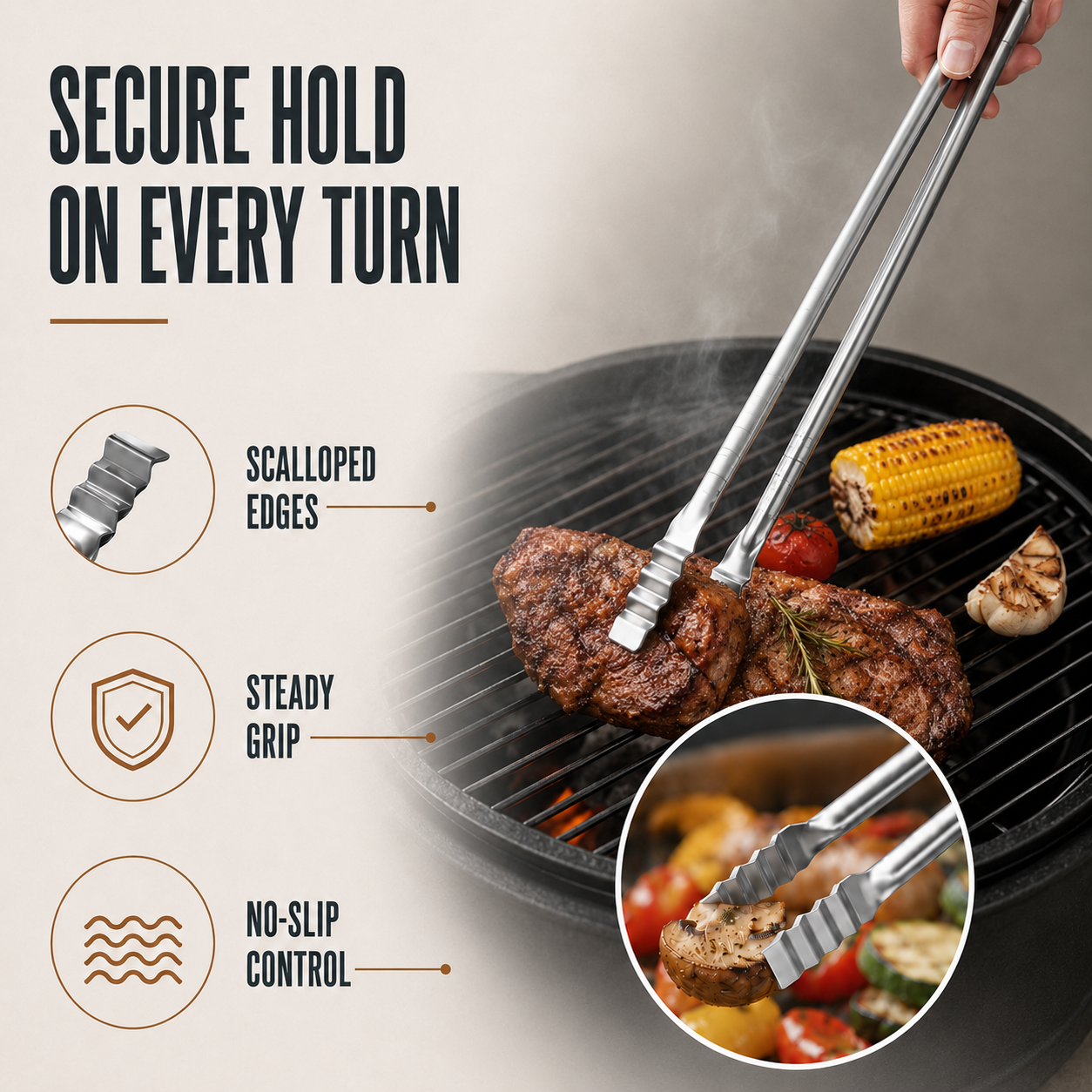 Nordspur | Ignisys Extra-Long Grilling Tongs