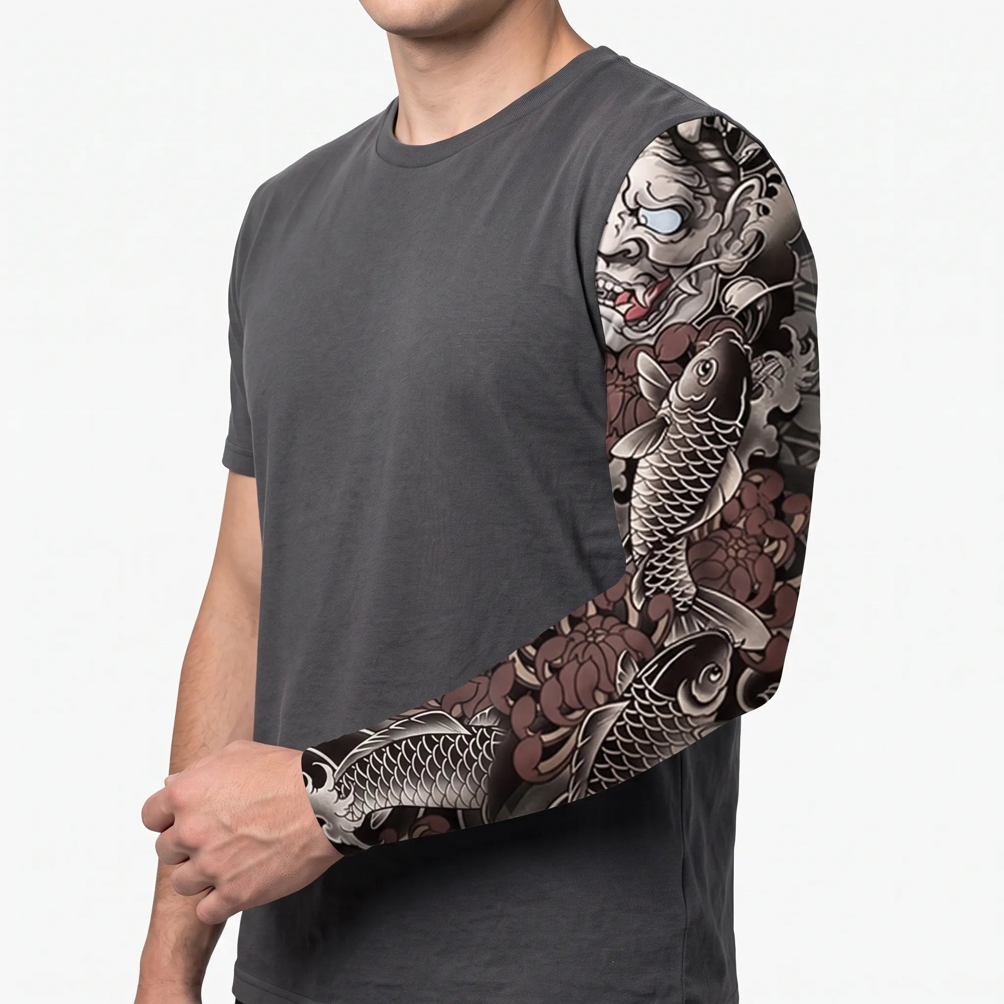 Nordspur | Inkovia Casual Printed Faux Tattoo Arm Sleeve