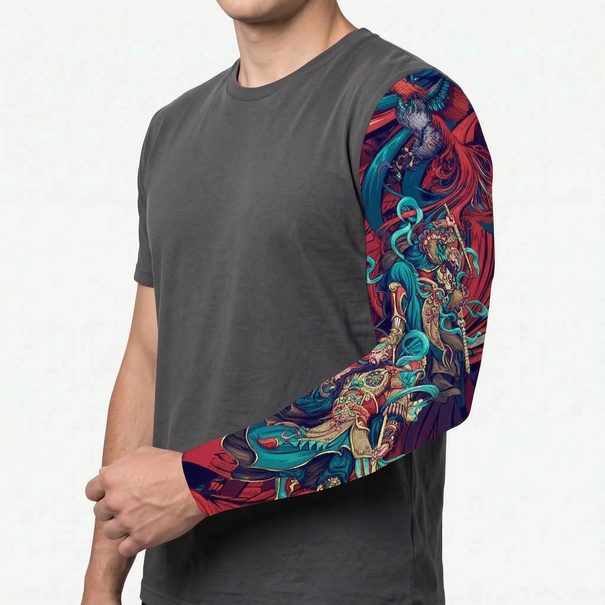 Nordspur | Inkovia Casual Printed Faux Tattoo Arm Sleeve