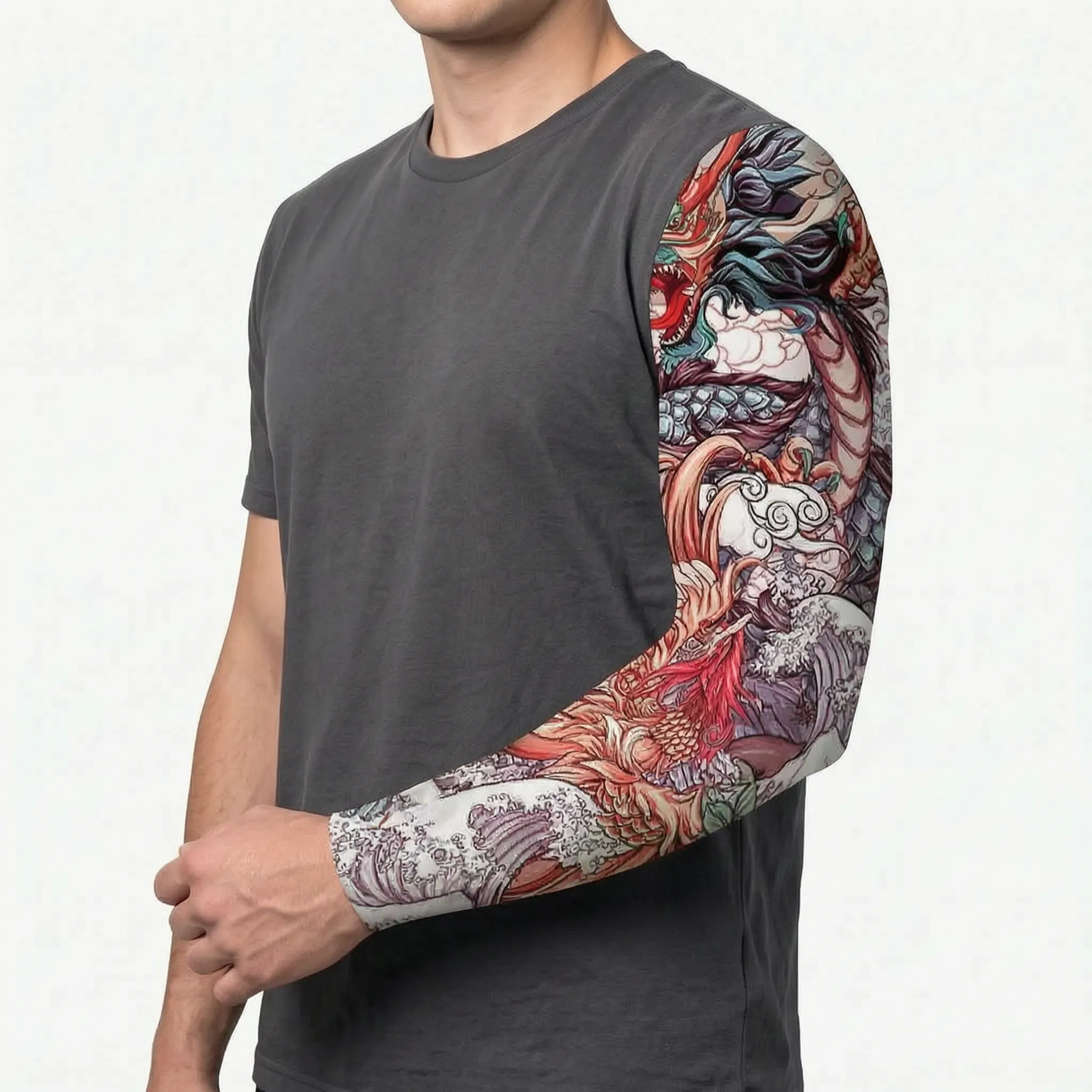 Nordspur | Inkovia Casual Printed Faux Tattoo Arm Sleeve