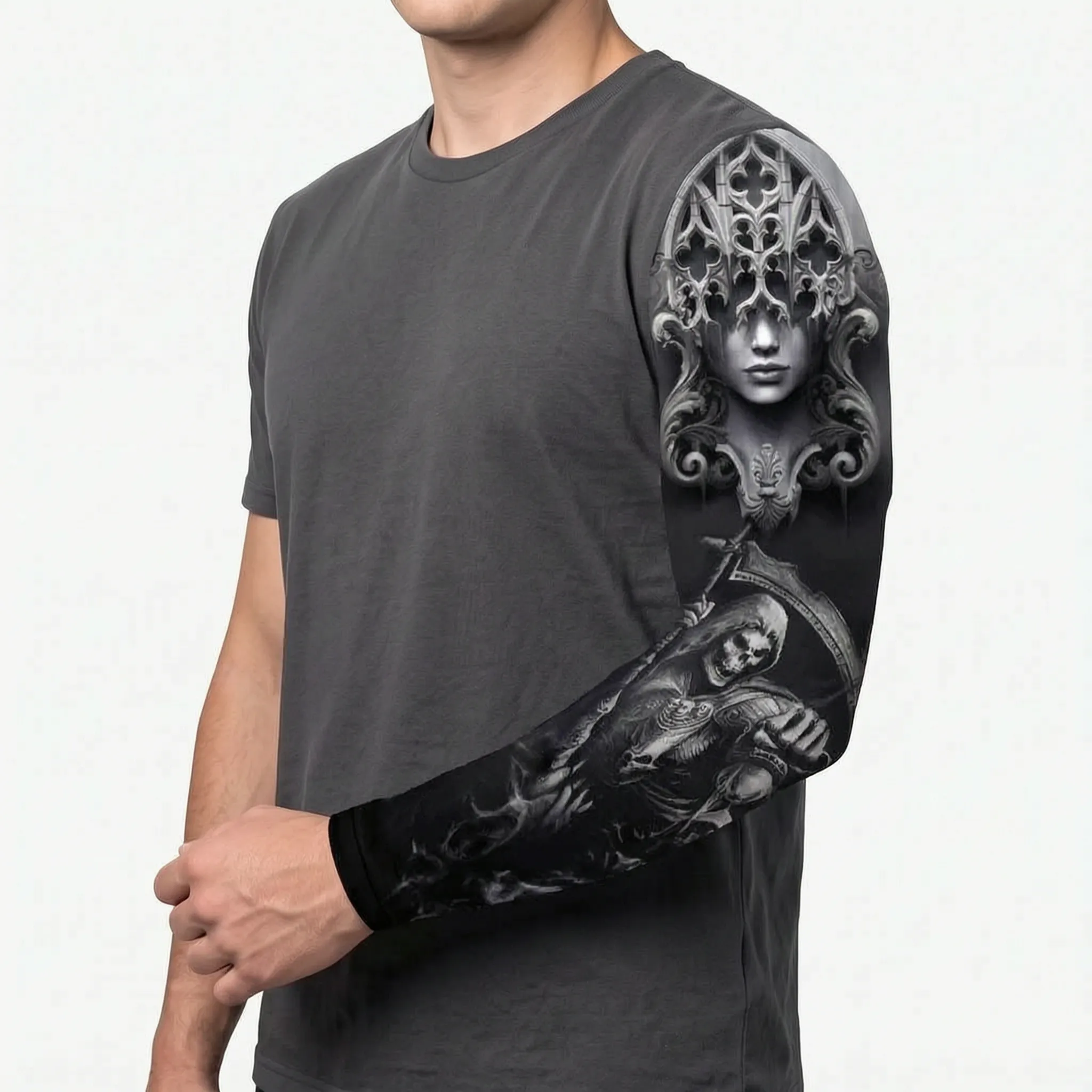Nordspur | Inkovia Casual Printed Faux Tattoo Arm Sleeve