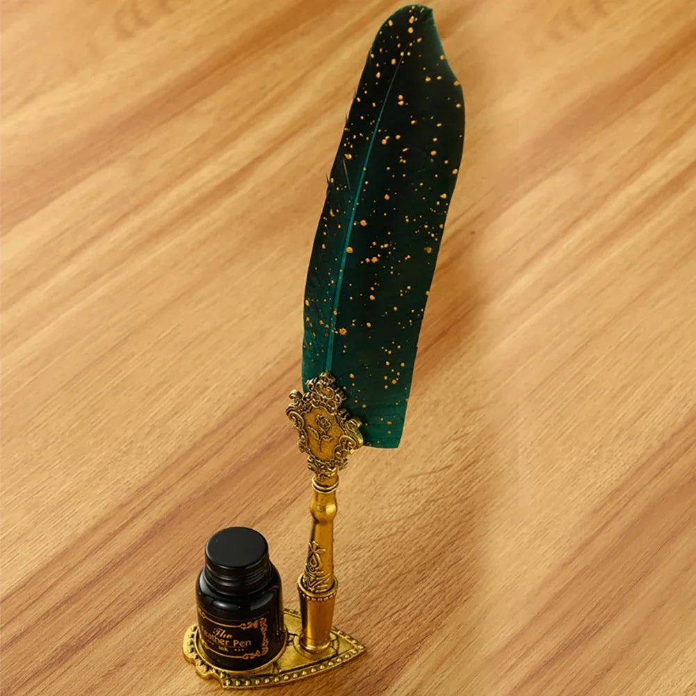Nordspur | Inkspirex Retro Feather Writing Set 5 Pieces