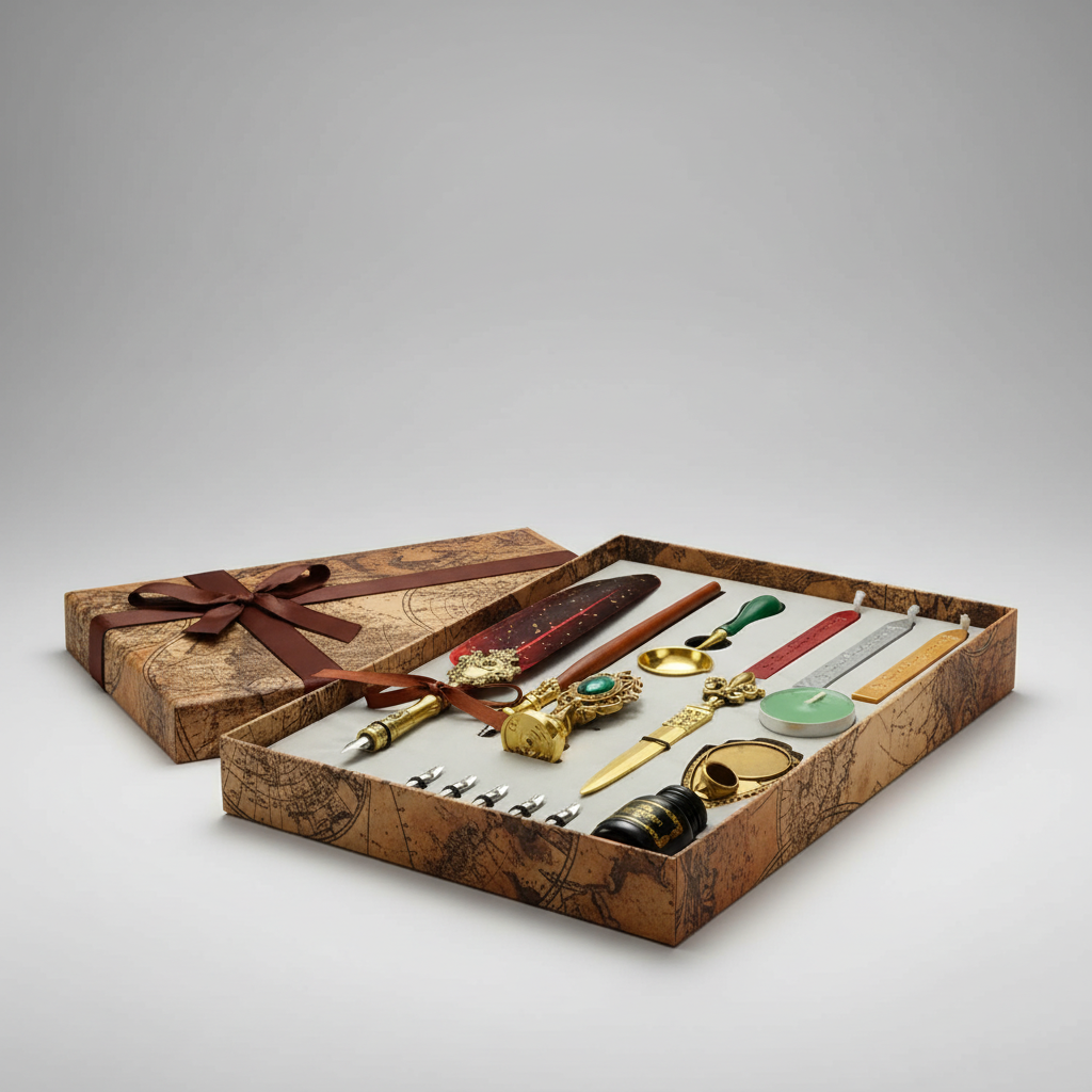 Nordspur | Inkspirex Retro Feather Writing Set 5 Pieces
