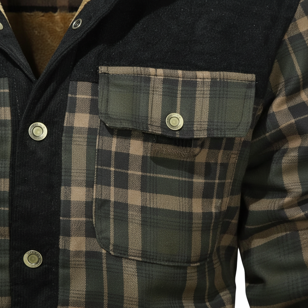 Nordspur | Insulated Flannel Shirt Jacket