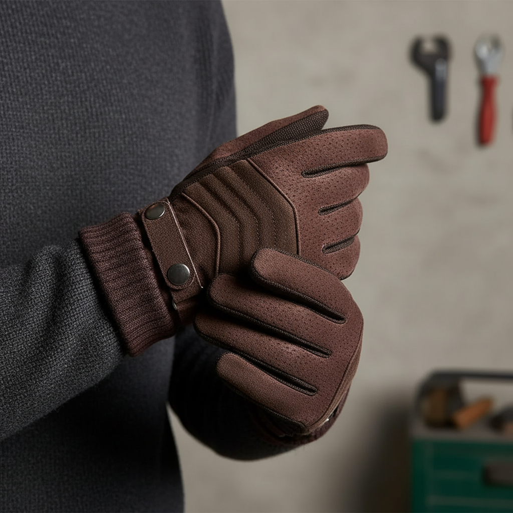 Nordspur | Insulated Leather Winter Gloves