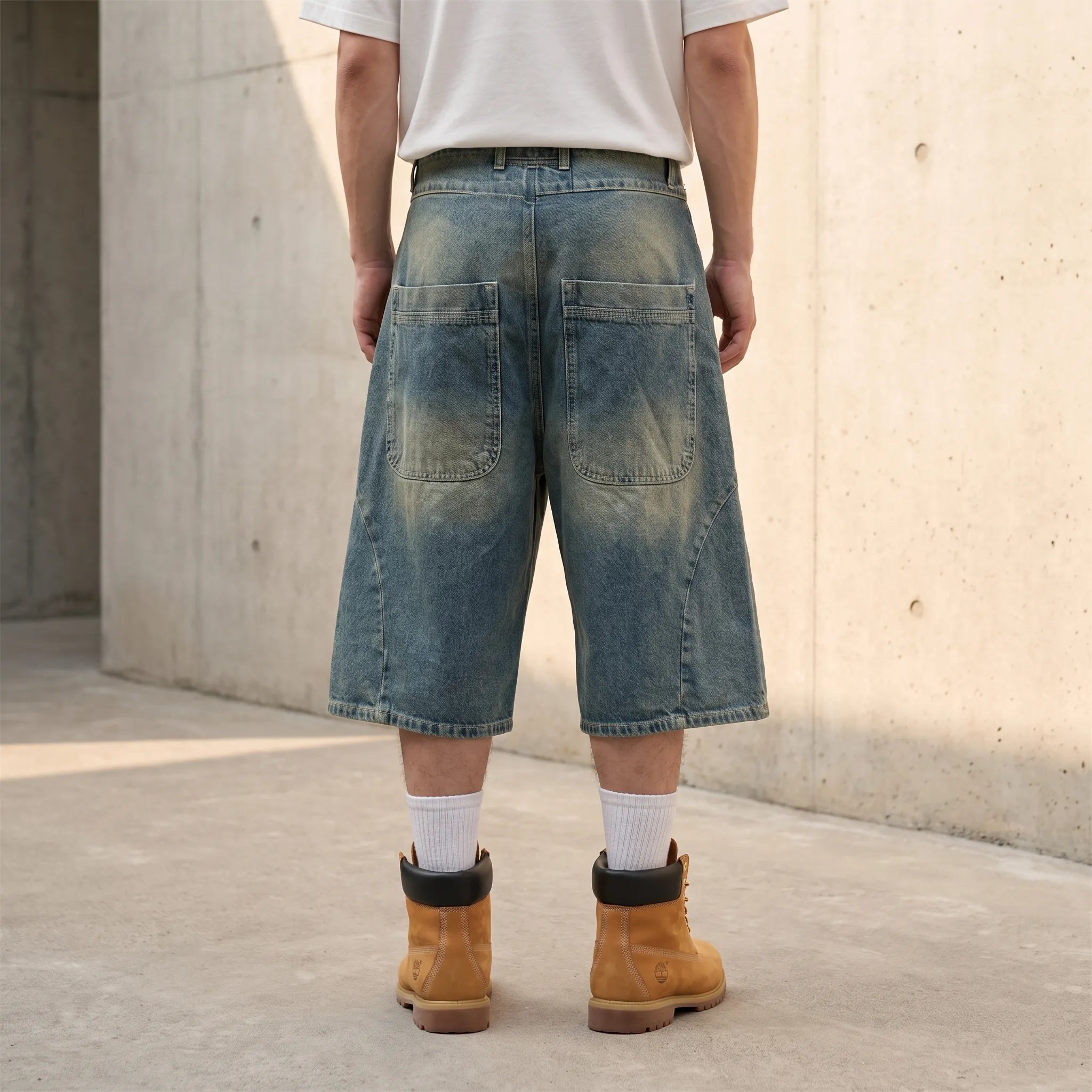 Nordspur | Jortify Retro Wide Leg Casual Shorts