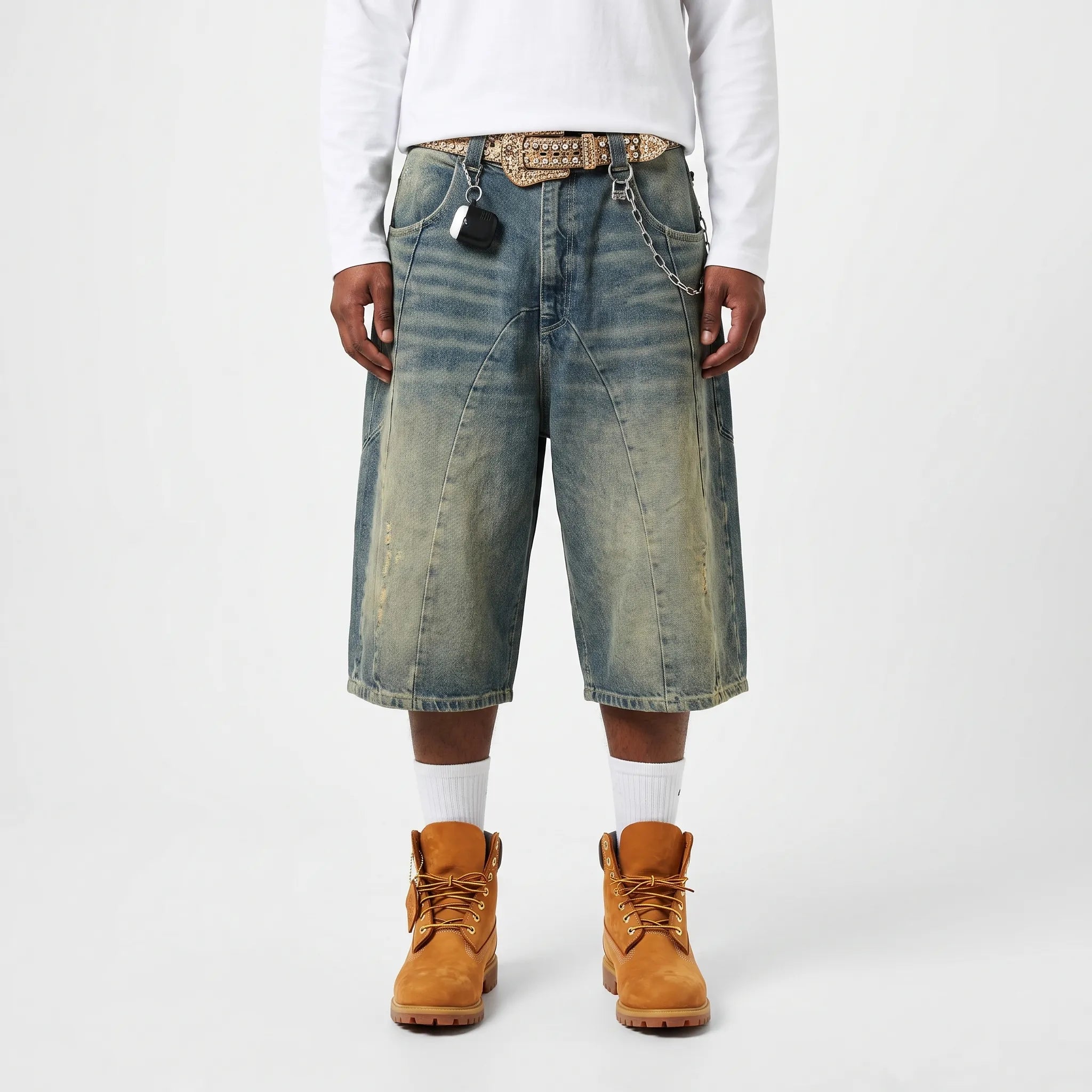 Nordspur | Jortify Retro Wide Leg Casual Shorts