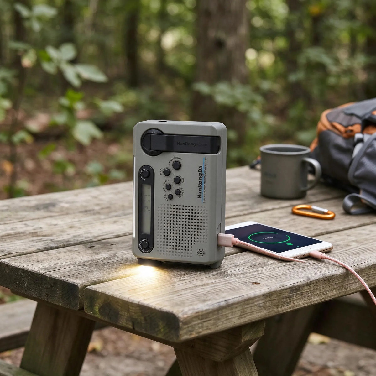 Nordspur | Kestrik Portable Solar Crank Emergency Radio