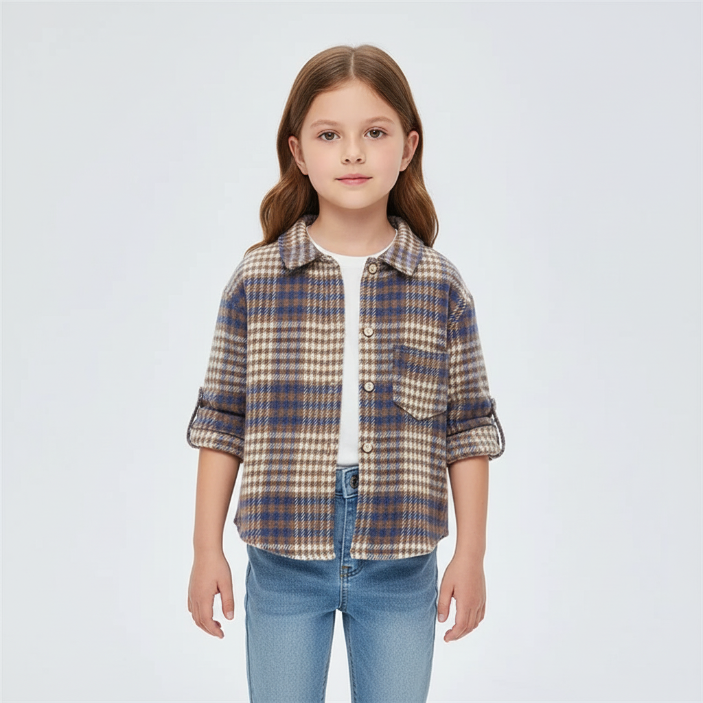Nordspur | Kids Long Sleeve Button Shirt