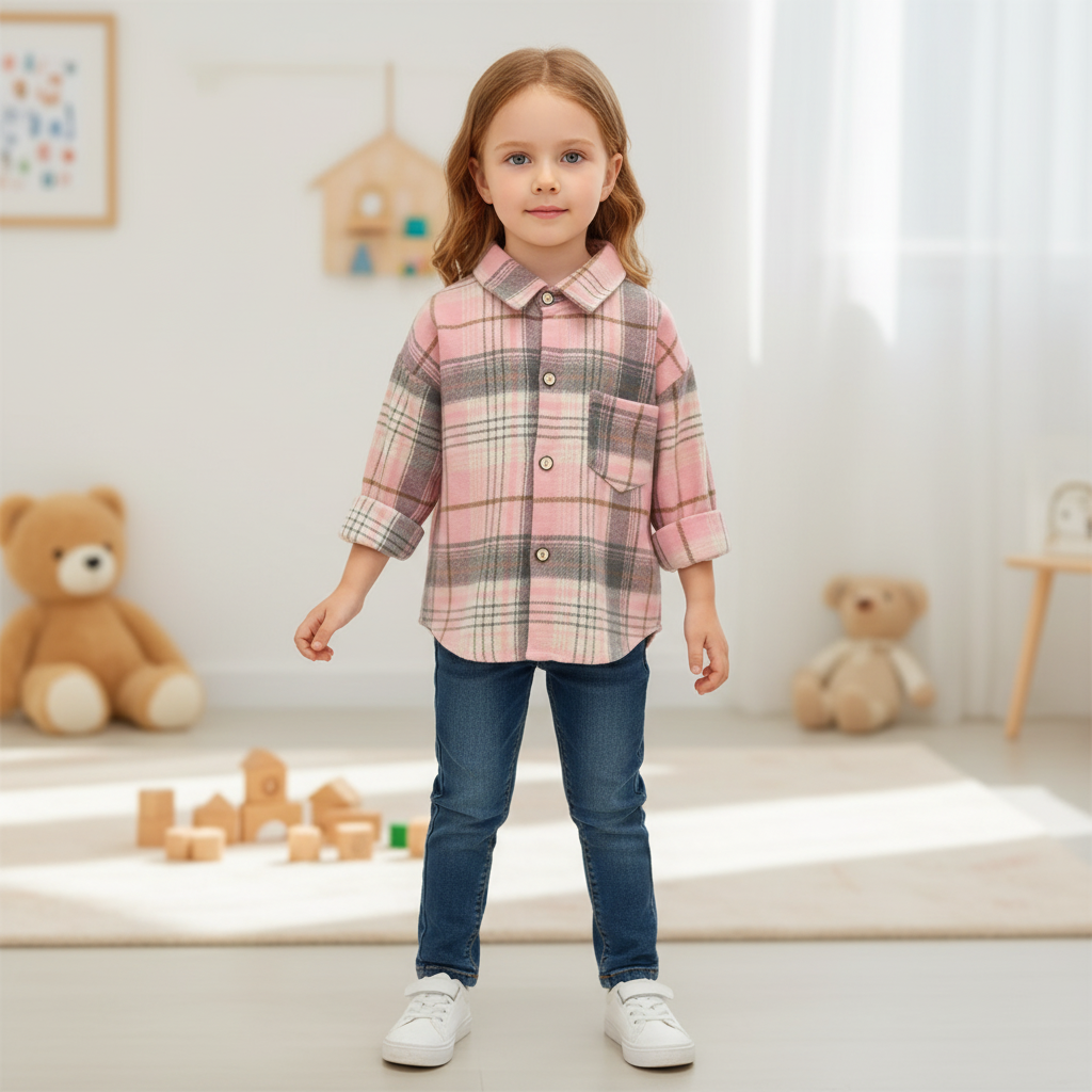 Nordspur | Kids Long Sleeve Button Shirt