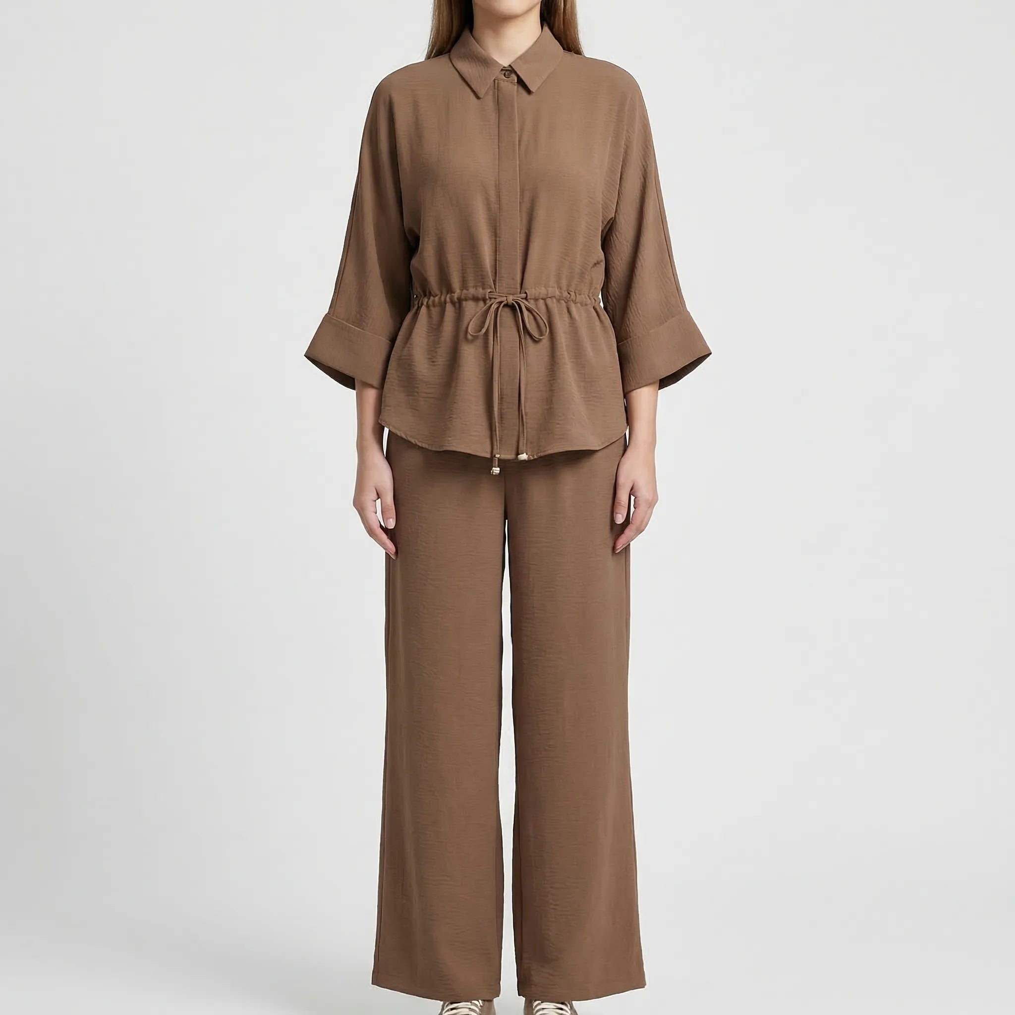Nordspur | Kimari Kimono-Style Blouse And Trouser Set