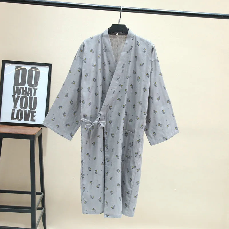 Nordspur | Kimonix Loose Hooded Robe With V Neck