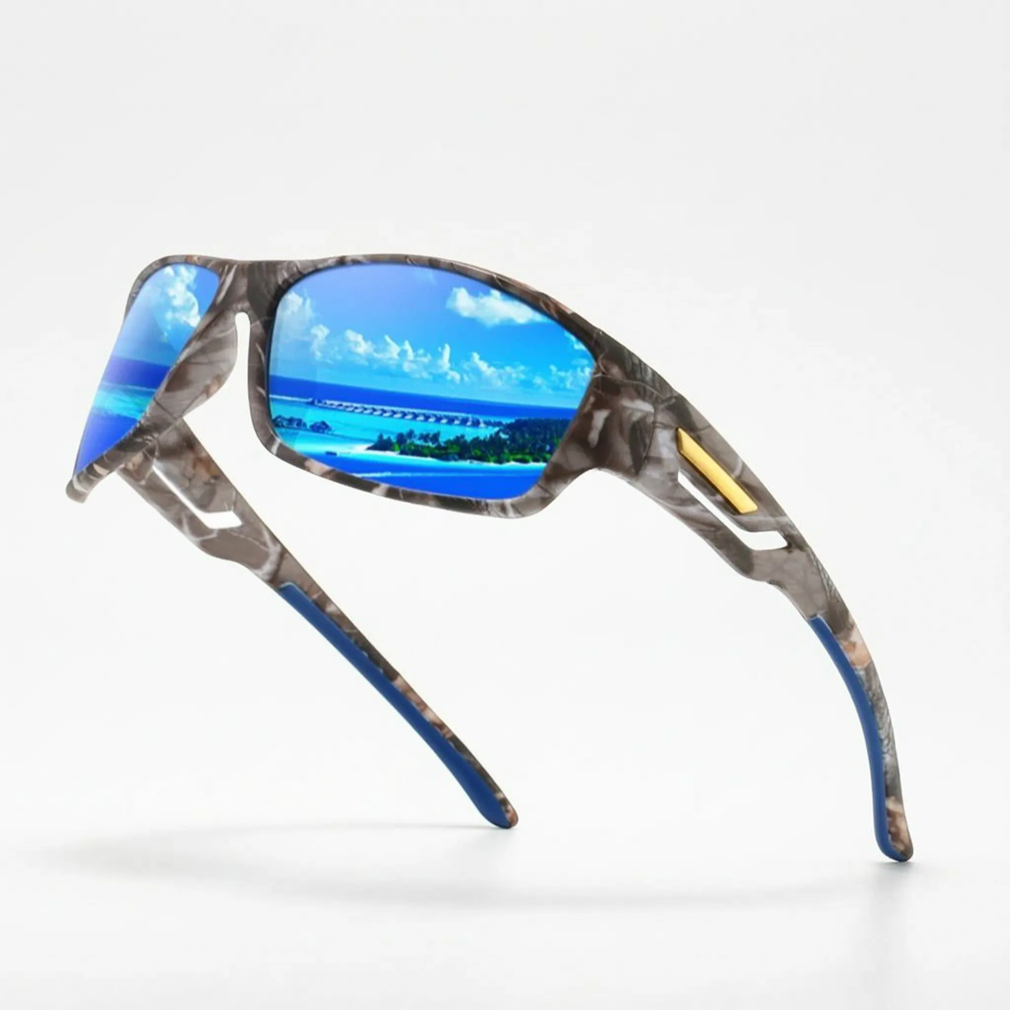 Nordspur | Klevor Wraparound Sports Polarized Sunglasses For Men